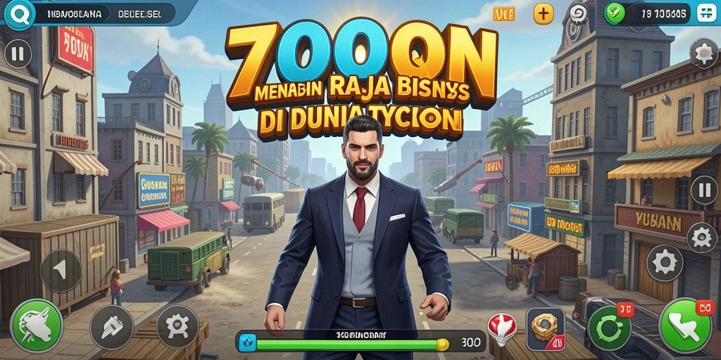 Tampilan gameplay 700Q yang menarik dan strategis dalam dunia Tycoon.