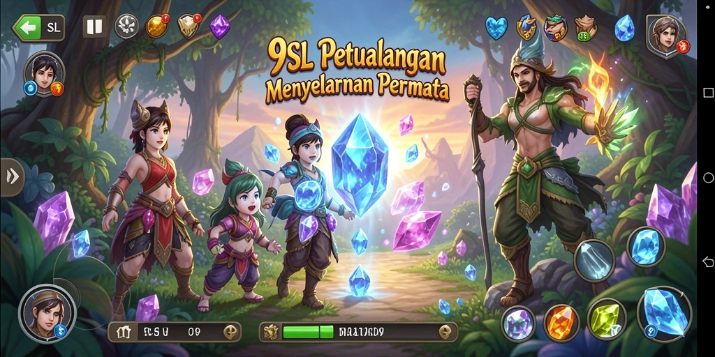 Menampilkan gameplay seru dan warna-warni dari 9SL.