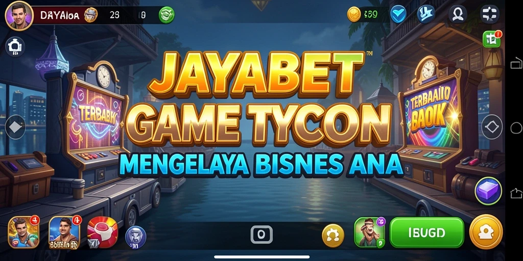Screenshot gameplay JAYABET dengan elemen Tycoon yang menarik.