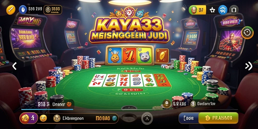 Tampilan gameplay KAYA33 yang menarik dan penuh aksi.