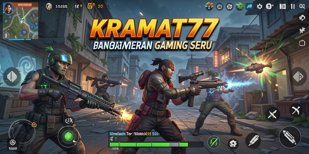 Tampilan gameplay KRAMAT77 yang menarik dan interaktif.