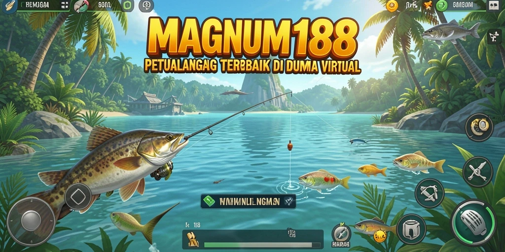 Gameplay MAGNUM188 yang menarik dan realistis dalam pengalaman memancing.