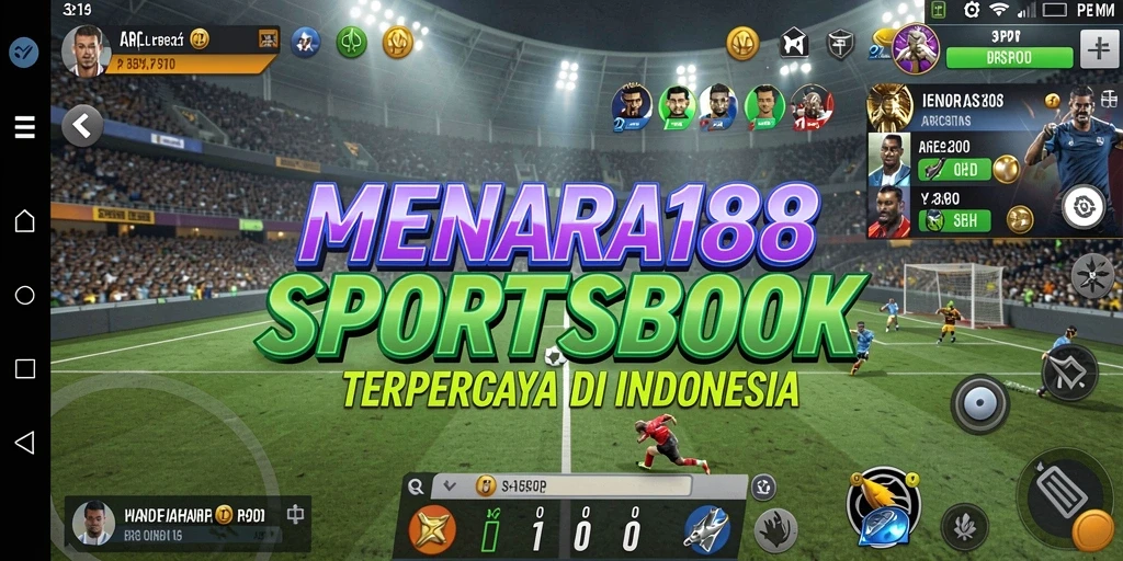 Tampilan gameplay taruhan olahraga MENARA188 yang menarik.