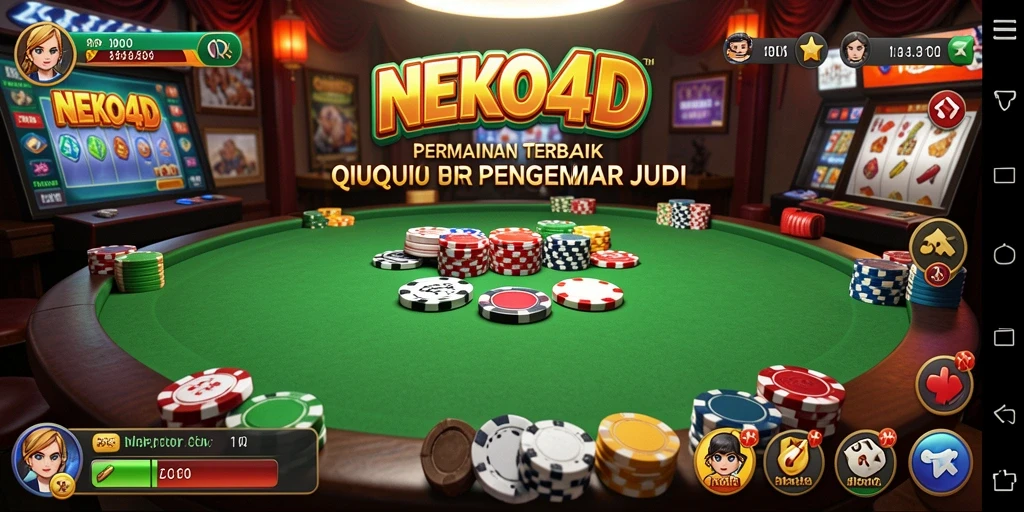 Tampilan gameplay QiuQiu yang menegangkan dan seru di NEKO4D.
