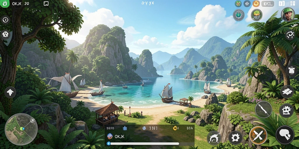 Gameplay menakjubkan dari OKJK dalam dunia Open World.