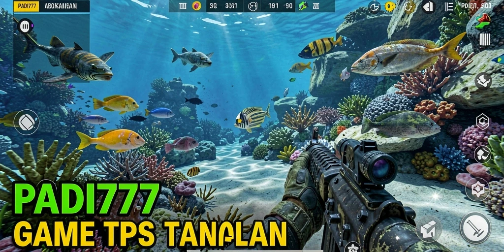 Screenshot PADI777 menampilkan aksi tembak-menembak seru dan grafis yang menawan.