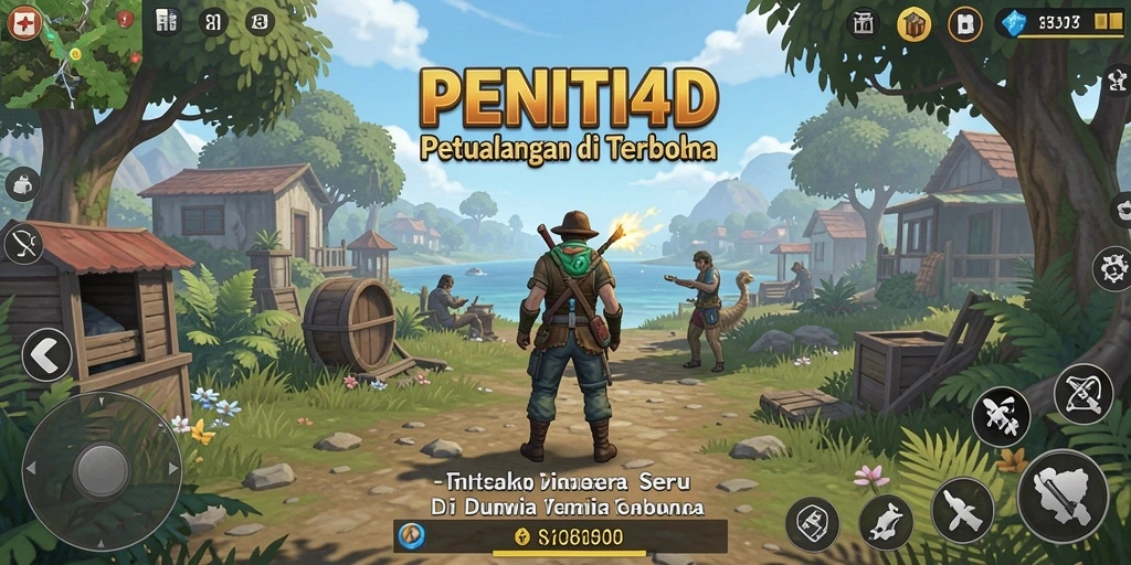 Tampilan gameplay menakjubkan di dunia terbuka PENITI4D.