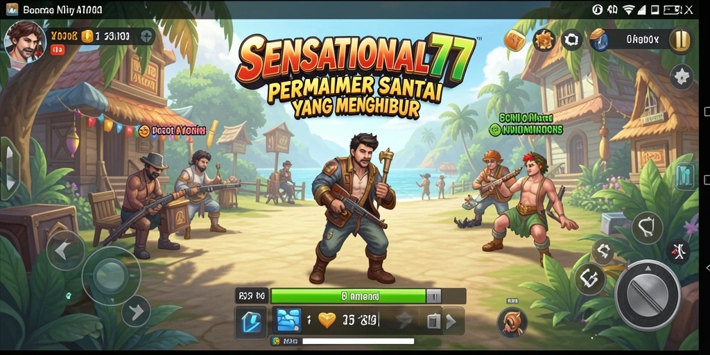 Tampilan gameplay SENSATIONAL77 yang mengesankan dan menghibur.