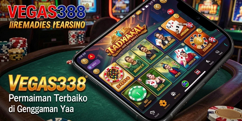 Screenshot utama menunjukkan gameplay Kasino yang mendebarkan.